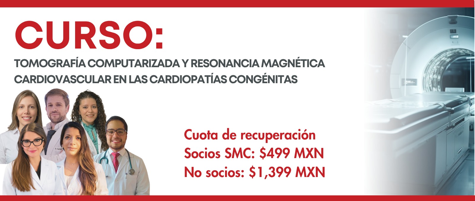 Curso de Imagen Cardiovascular Avanzada: TC y RM en Cardiopatías Congénitas